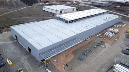 CESUR AMBALAJ BİLECİK ÜRETİM TESİSİ İNŞAATI