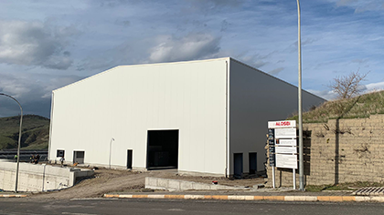 ANADOLU İŞLEME Üretim Tesisi İnşaatı